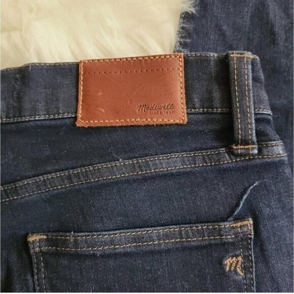 Madewell Skinny Skinny Ankle Jeans Dark Wash Five Pockets Size 26 - Picture 6 of 7